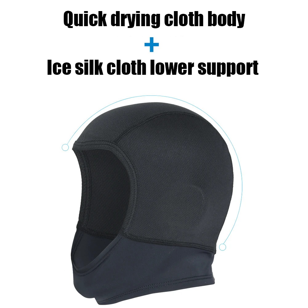 

Motorcycle Helmet Inner Cap Quick Dry Summer Breathable Sweat Absorb Bicycle Racing Cap Beanie Caps Unisex Outdoor Sport Hat