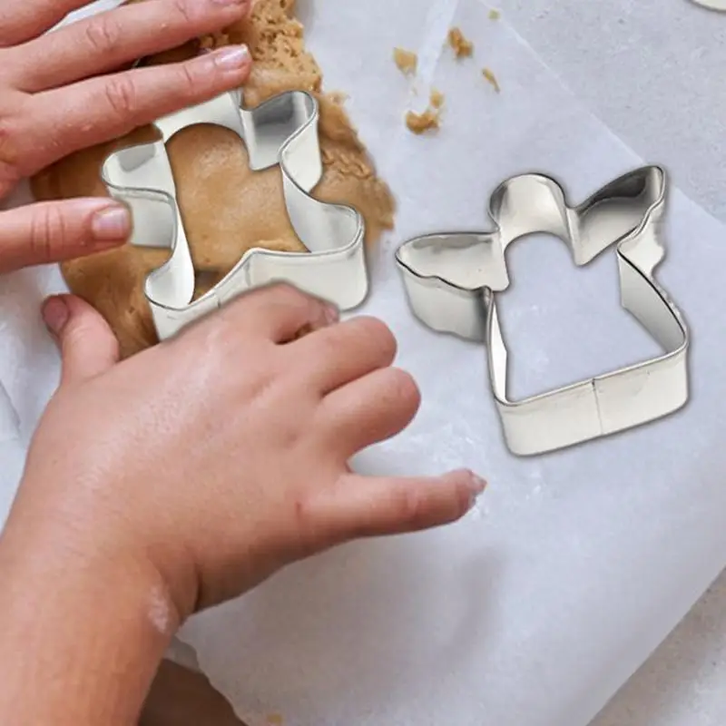 Рождественские формочки для печенья металлические рождественский 6X