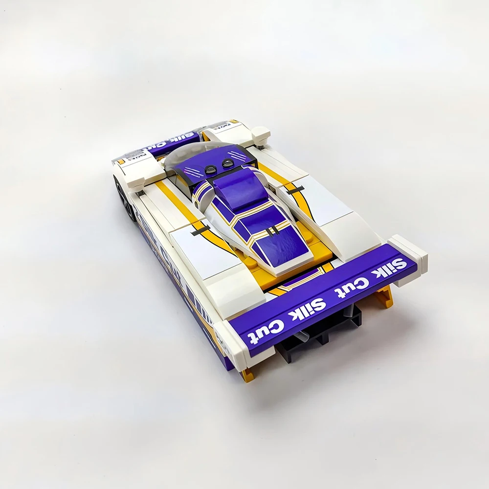 268шт MOC Скорость ​ Чемпионат мира спортивного автомобиля 88 чемпионат XJR-9 гоночная