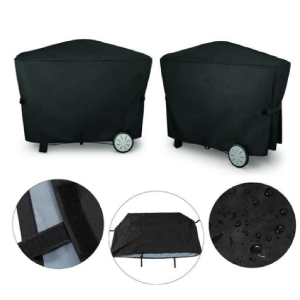 

Водонепроницаемые аксессуары для барбекю, пылезащитный сверхпрочный чехол для гриля, барбекю для улицы, сада, дождя, защитные инструменты, ...