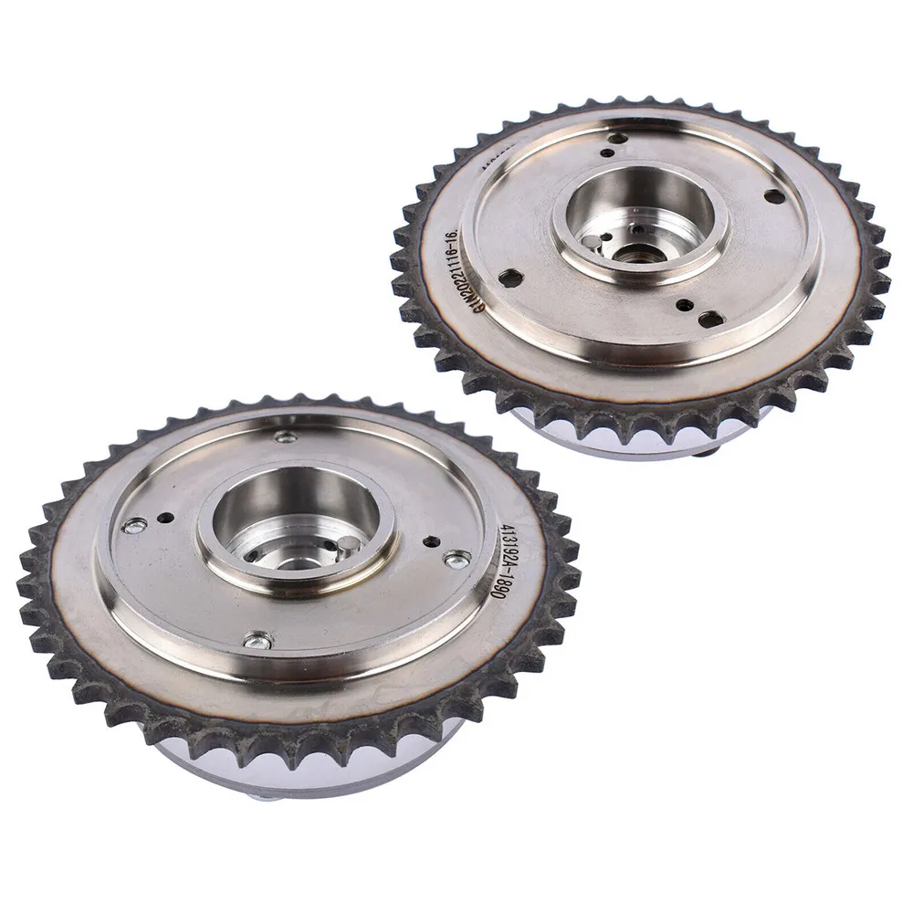 

24350-2E201 24370-2E200 Intake Exhaust CVVT Gear Set for 2014-2019 Hyundai Elantra Kia Forte G4NC 2.0L 1 year warranty