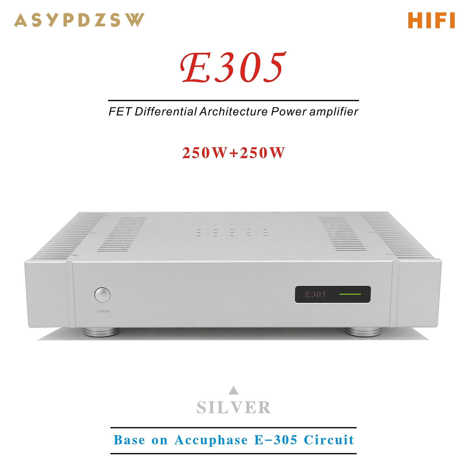 Фото HIFI E305 FET Дифференциальный Архитектурный усилитель мощности База на схеме Accuphase E-305 250 Вт + 250 Вт №2