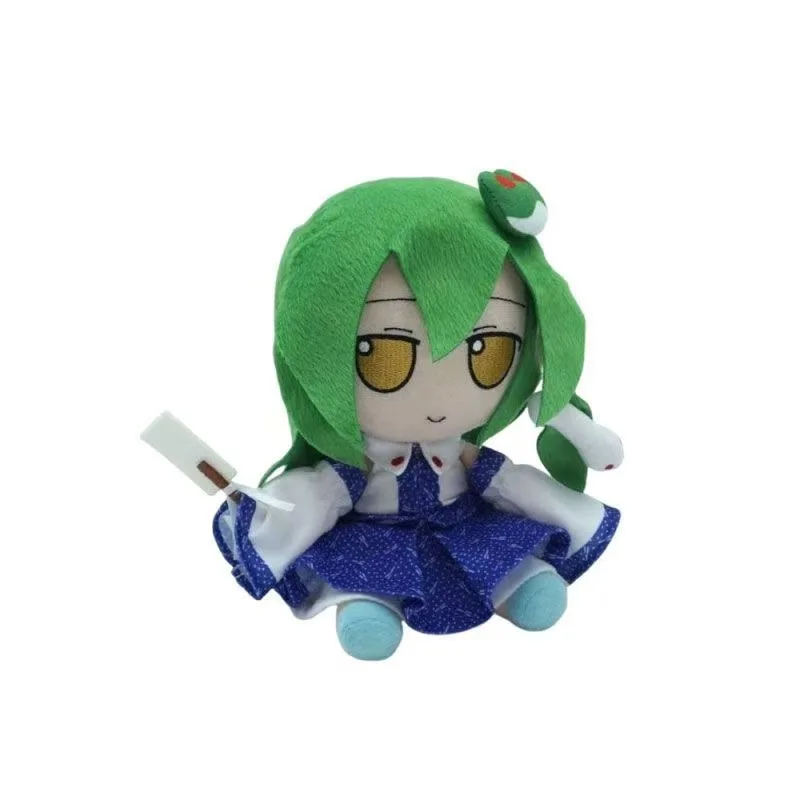 Мягкая игрушка-кукла Кочия Санаэ из игры Touhou Project, 20 см, для детей, фанатов, косплея, подарков на день рождения, праздники, Рождество, коллекционная (art.: 3920d4cbf0032) - 3920d4cbf0032