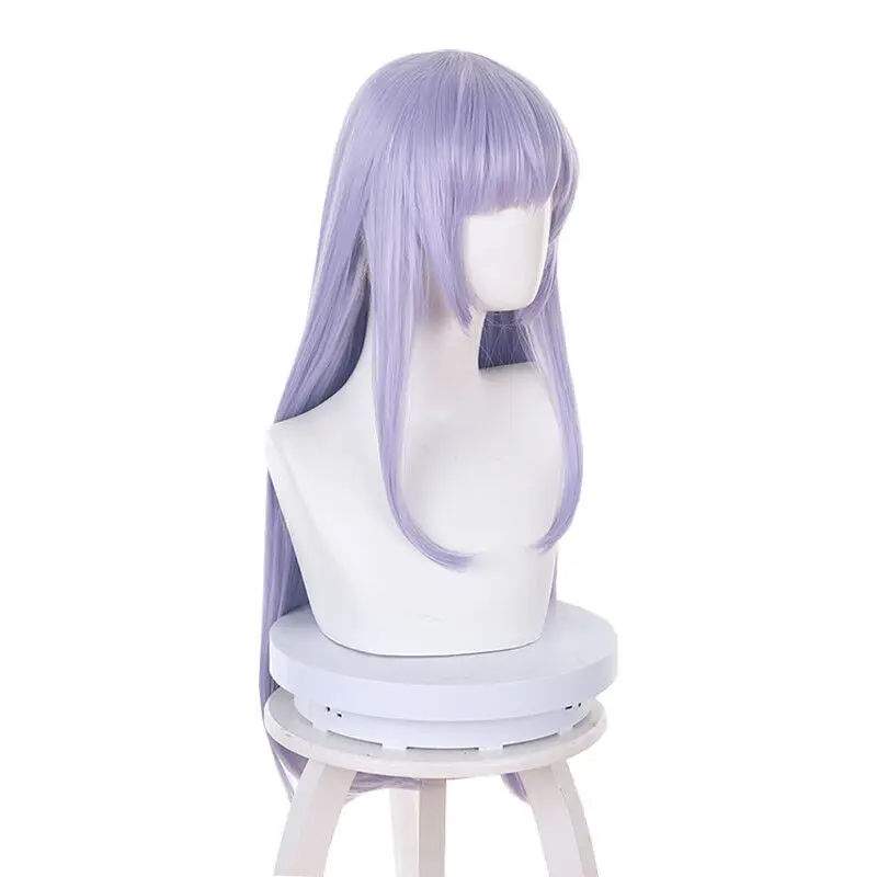 Парики для косплея Путь в никуда Hella 80 см женские длинные светло-фиолетовые