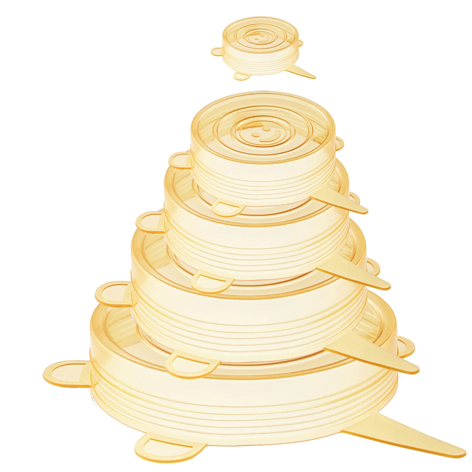 

5 шт. силиконовые крышки для контейнеров