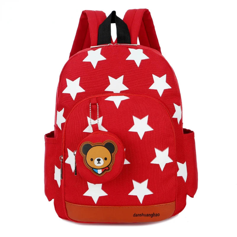 

Kids Bookpacks Cute Cartoon Printed School Backpacks for Kindergarten Girls Boys Children Double Shoulder Large Capacity Bags