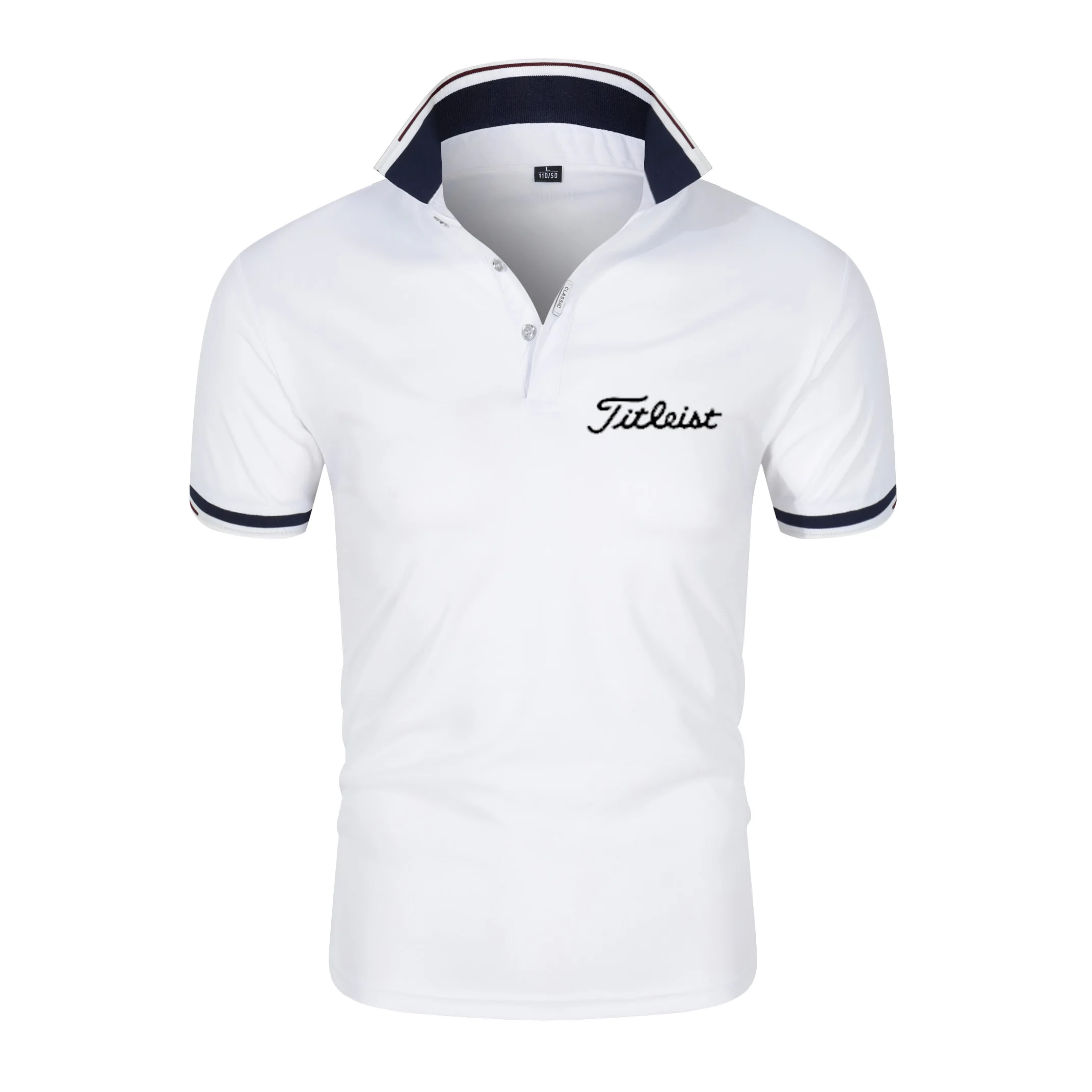 

High-end New Fashion Brand Cotton Summer 2022 Plus Size Men's Short Sleeve Polo Shirt Top Men's Casual Wear