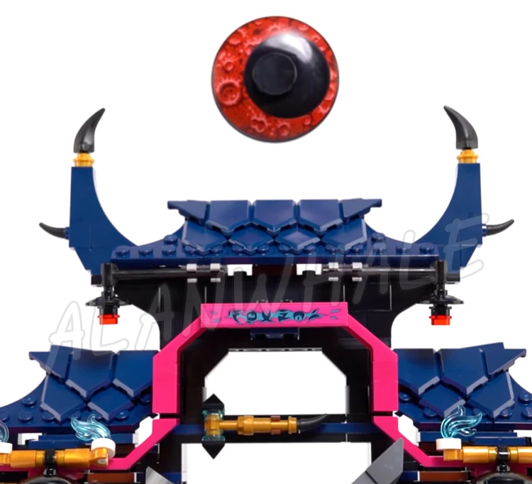 1190 шт. маска волка Shinobi тень додзо воздушный боевой робот луна гонг