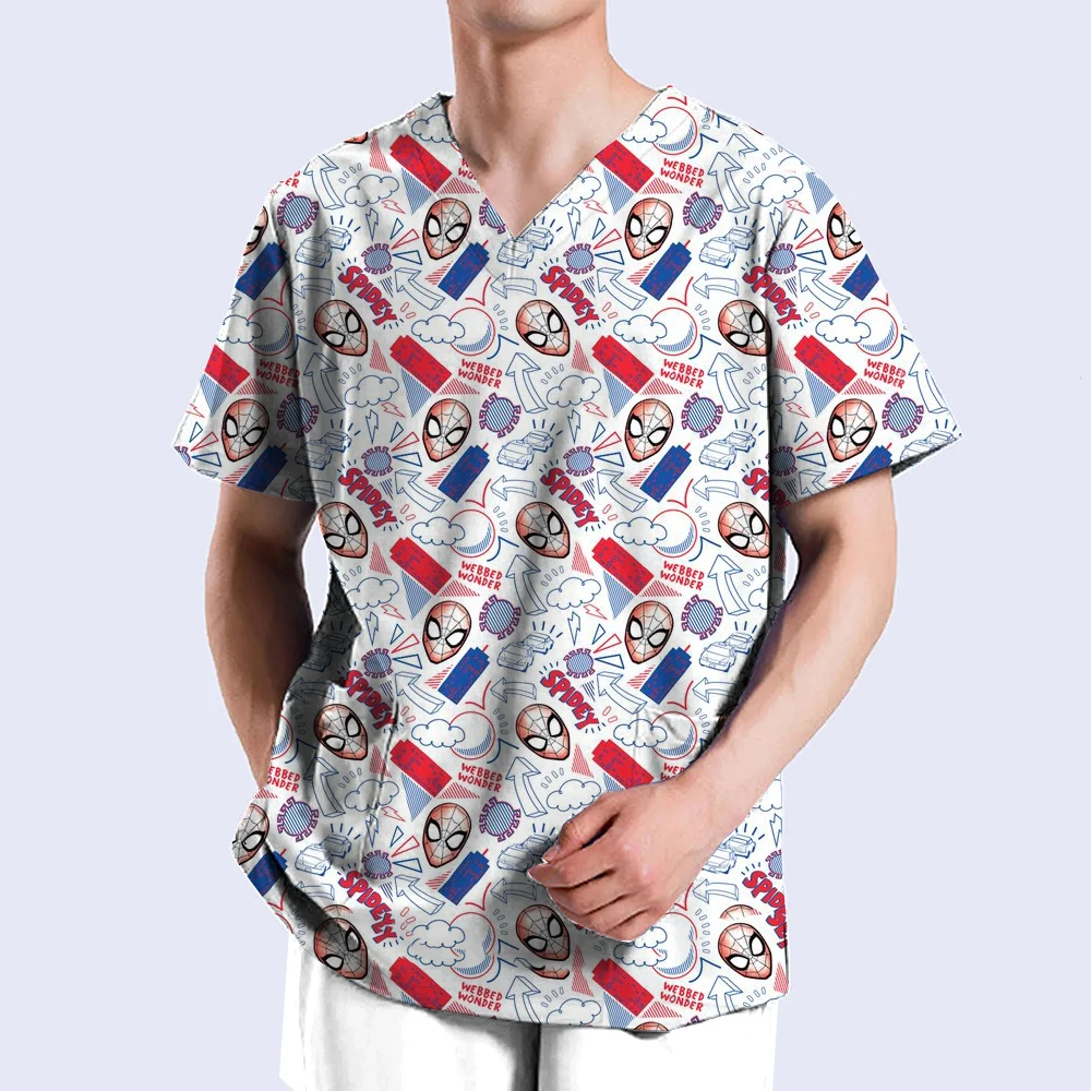 Блузка с рисунком Человека-паука из мультфильма Marvel