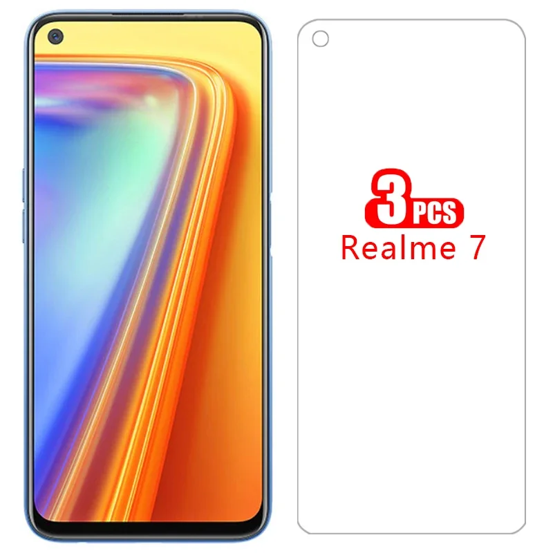 чехол для Realme 7 5g защитная пленка экрана закаленное стекло на сумке Realme7 360 Realmi reame