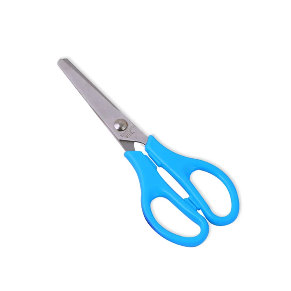 

Children's Scissor Round Manual Supplies Student Scissors Accessories DIY Crafting Tool Daily Paper Shear for Album Diary