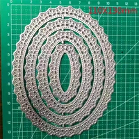 ellipse metal cutting dies new for scrapbooking stencil photo album mold decoration craft handmade embossing templates no stamps