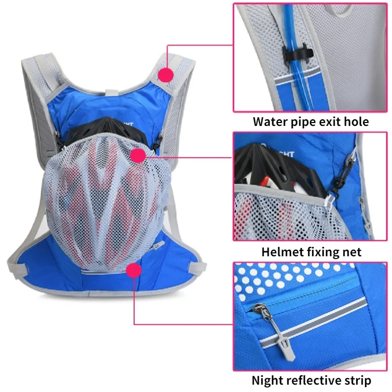 Велосипедные Сумки портативный водонепроницаемый дышащий рюкзак сумка для воды