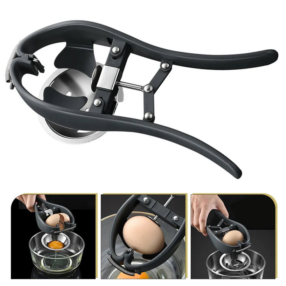 

Ручной разделитель яиц, простой кухонный полезный домашний инструмент, разделитель яиц, разделитель яиц для домашних яиц