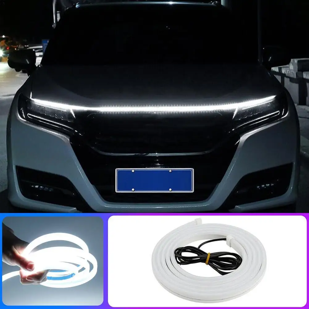 

Car Start Scanning, Daytime Running Light, Engine Hood Decoration Light, Medium Net Environment Light, Car Daytime Running Light