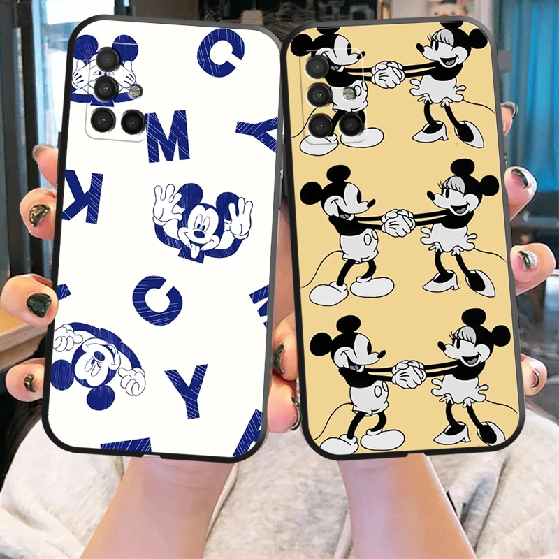 

Disney Cartoon Phone Cases For Samsung S20 FE S20 S8 Plus S9 Plus S10 S10E S10 Lite M11 M12 S21 Ultra Soft Luxury Ultra