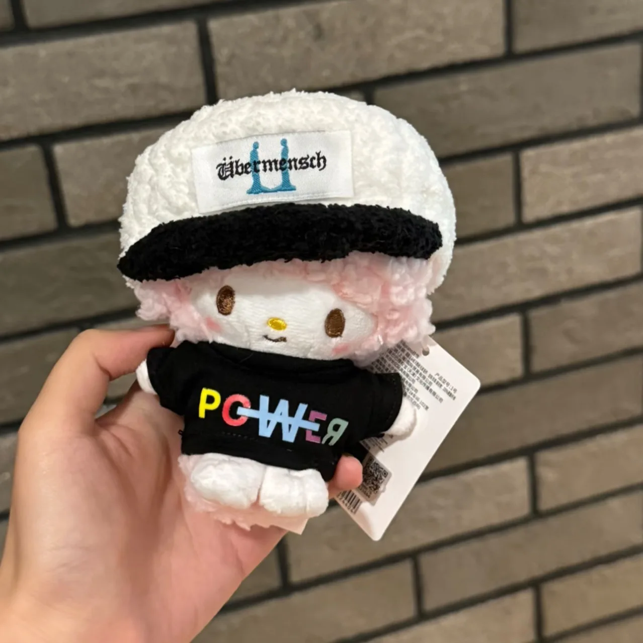 Фото Мягкая плюшевая игрушка-брелок Sanrio: Мультяшная медсестра-овечка, украшение для автомобиля, сумки, рюкзака, подарок на день рождения №2