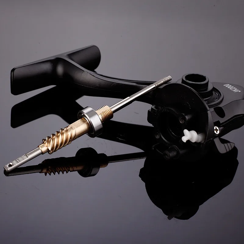 Metal Head Spinning Reels Wool Pads 12 Bearings Bait Casting Trolling Reel Al Handle