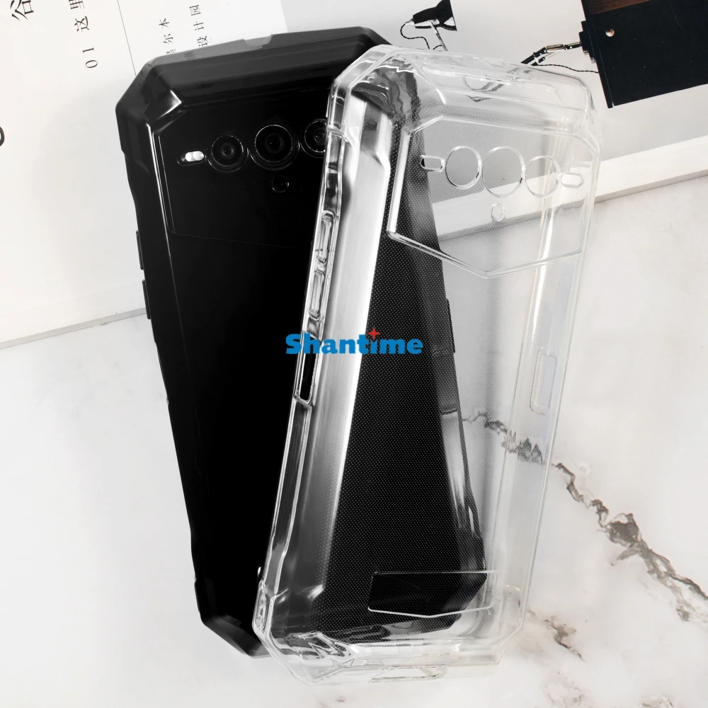 Мягкий чехол + комплект из 2 защитных пленок закаленного стекла для Doogee V Max Plus