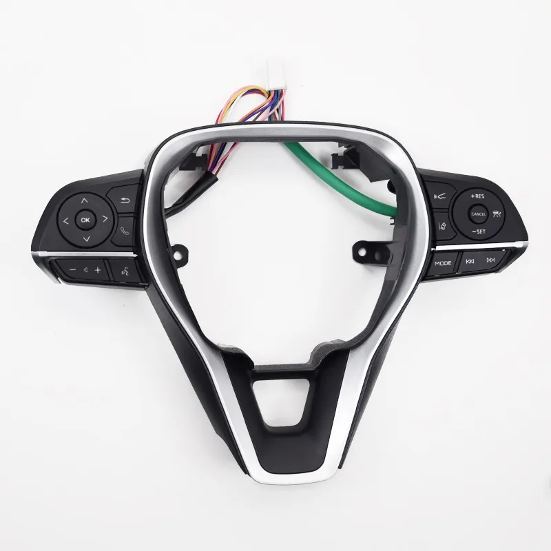 Фото Отличный переключатель круиз-контроля, панель на руль для Toyota RAV4 Corolla Levin 2019-2026, управление громкостью в автомобиле №3