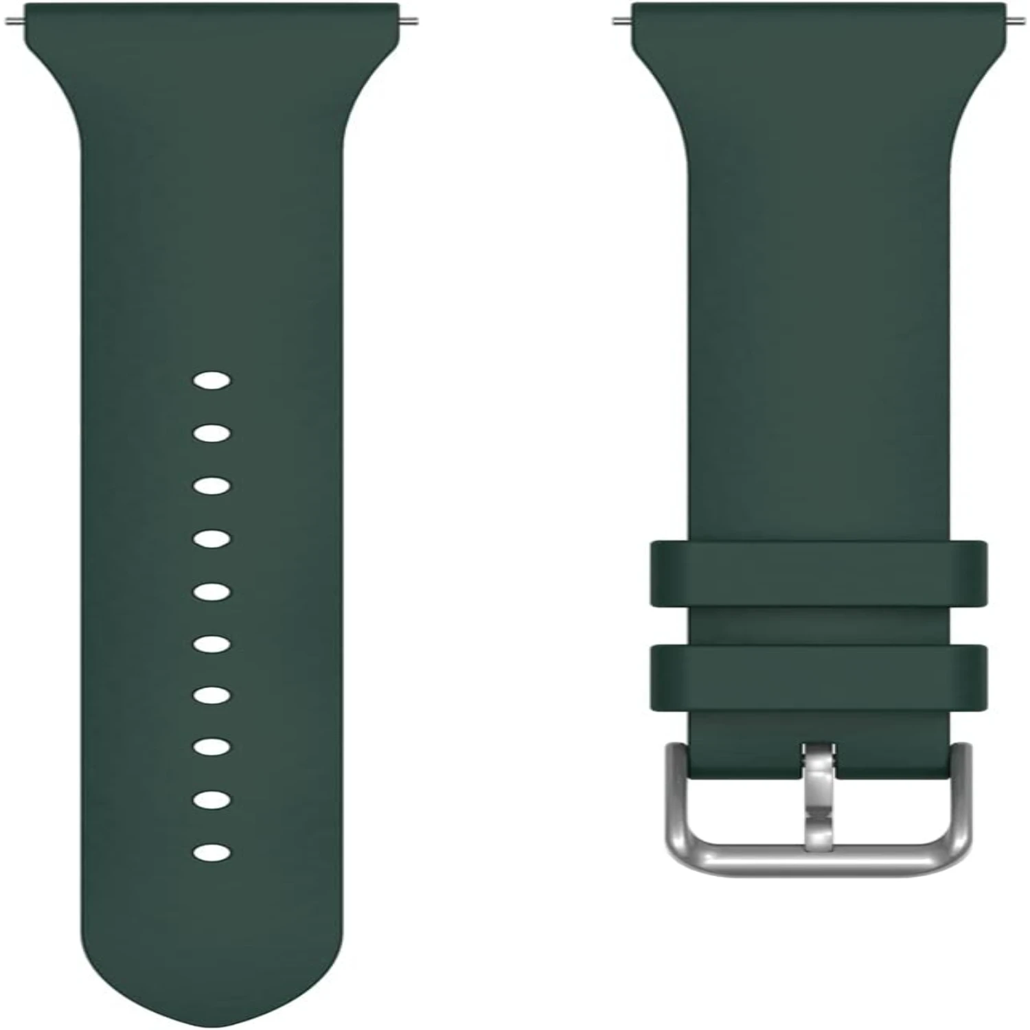 Поднимите свой стиль со стильным и прочным набором из 8 силиконовых ремешков zy