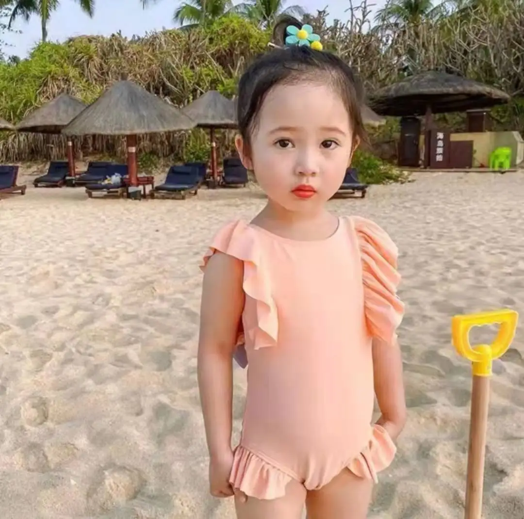 

The latest children's bow swimsuit in 2022