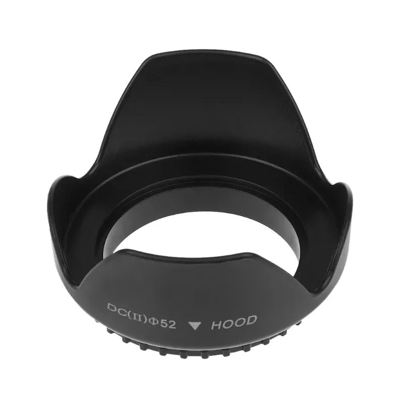 

52mm Screwed Flower Petal Sunshade Lens Hood for nikon DSLR Camera