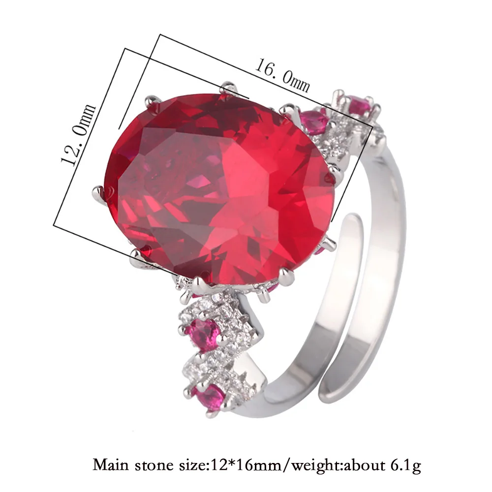 НОВЫЕ винтажные 12*16 мм лабораторные рубиновые сапфировые кольца с розовым