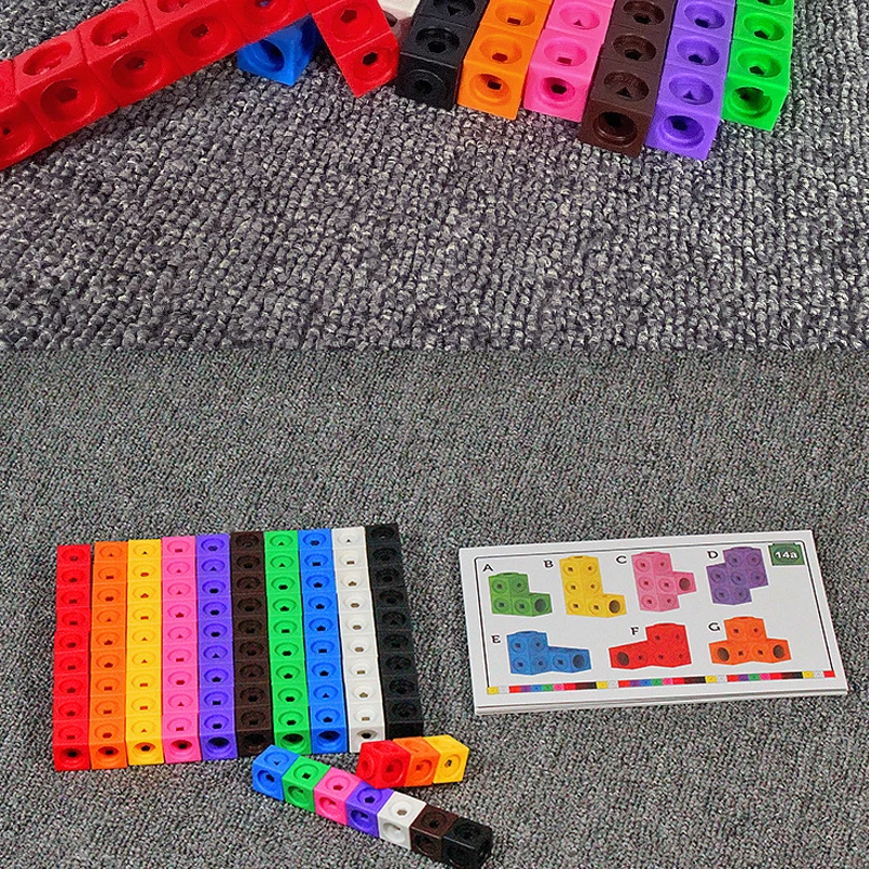 

Early Education Building Blocks DIY Creative Bricks Bulk Model Creative Toy Math Spell Insert Educational Kids Toys Compatible