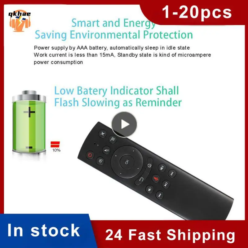 

Stylish Design Enhanced Control Remote Control Precise Cursor Control Wireless Voice Remote Control Convenient Portable Durable