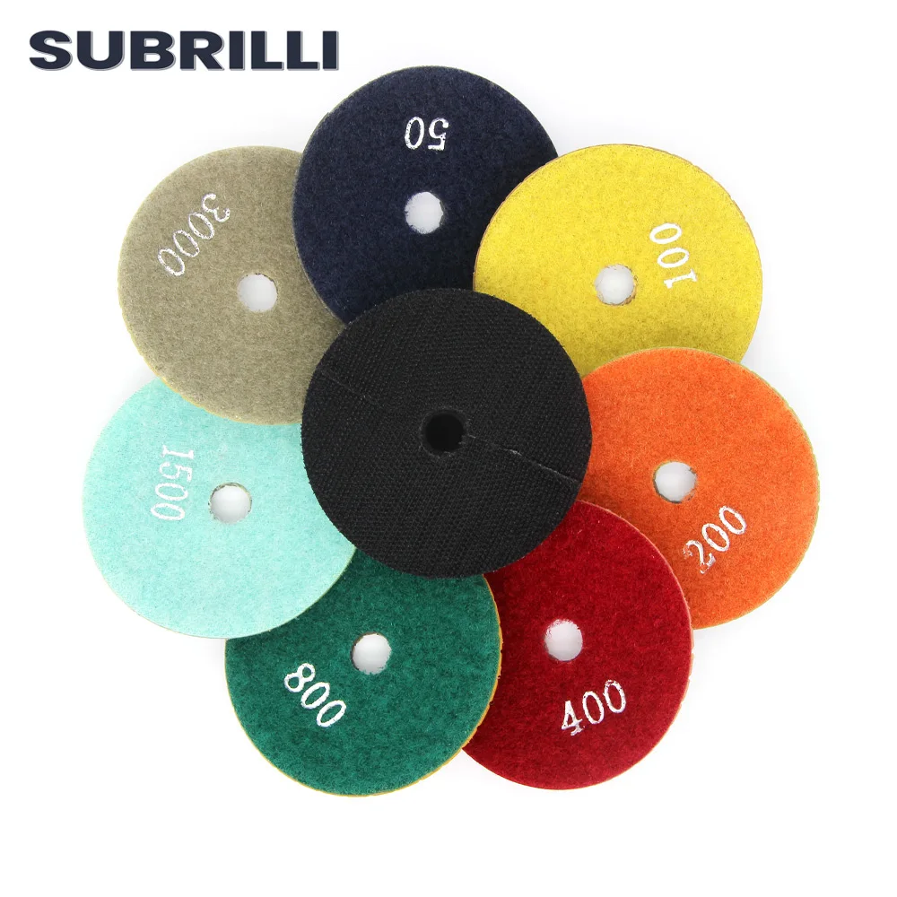 Фото SUBRILLI 3/4 дюймов Алмазный выпуклый полировальный диск для Ogee Groove Edge Bowl Arc шлифовальный круг полировальный диск резиновый задник M14 5/8-11 №4