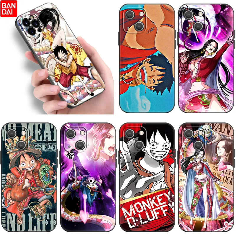 

Anime One Piece Luffy Hancock Boa Hancock Case For Apple iPhone 11 12 13 Mini Pro 7 8 XR X XS MAX 6 6S Plus 5 5S SE 2020 Cover