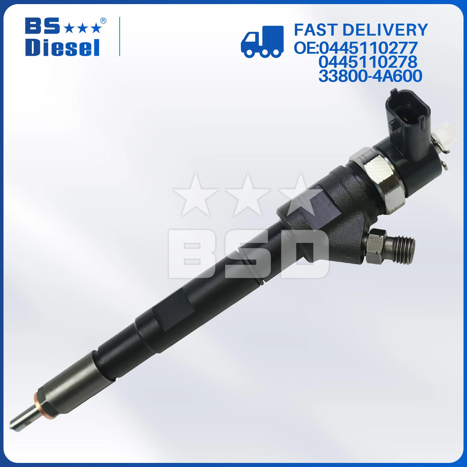 Форсунки дизельного двигателя 33800-4A600 Common Rail 0445110278 0445110277 для Hyundai H1 2.5D H100 2.5D (1 шт.лот) (art.: 3920da49aaa45) - 3920da49aaa45