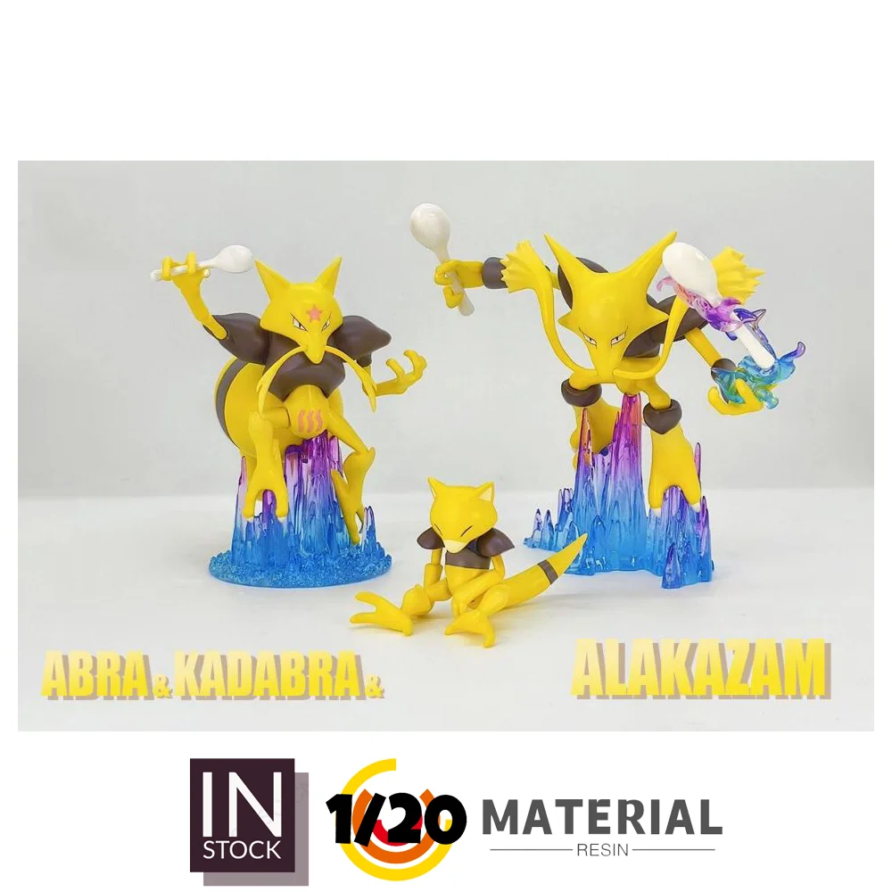 Фото [В НАЛИЧИИ] Фигурка из смолы 1/20 [FT] — Abra & Kadabra & Alakazam №4