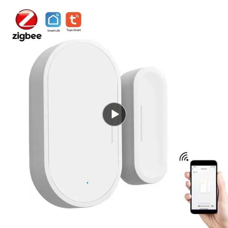 

Door Window Magnetic Sensor Tuya Smart Alexa Smart Security Alarms Remote Monitoring Wireless Door Detectors Zigbee Smart Home
