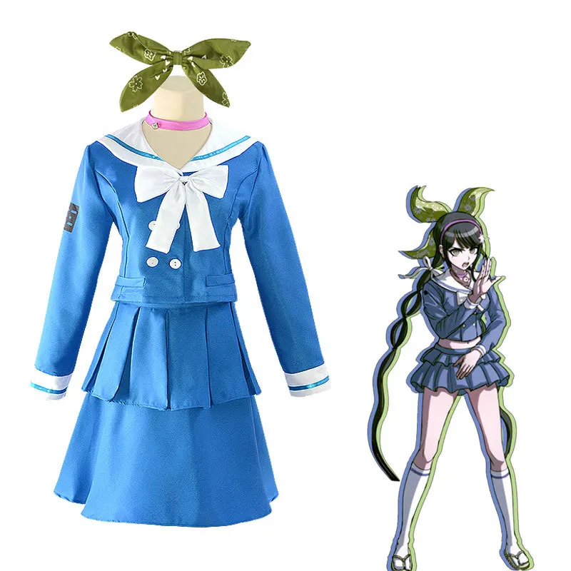 Костюм тиноны чабашира тенко Аниме Косплей матросский костюм для школьников