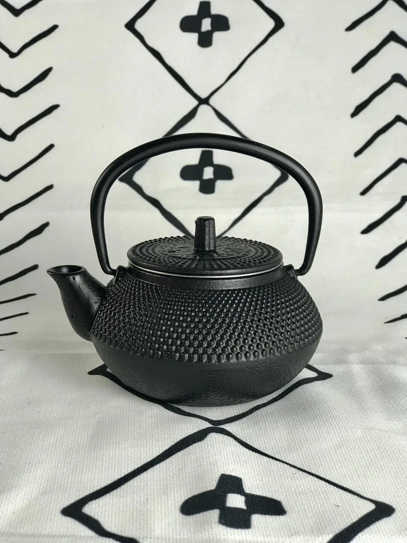 

Japanese Cast Iron Teapot With Stainless Steel Infuser Kitchen Teaware Tea Ceremony Accessories For Kettle Boiling Water 300ML