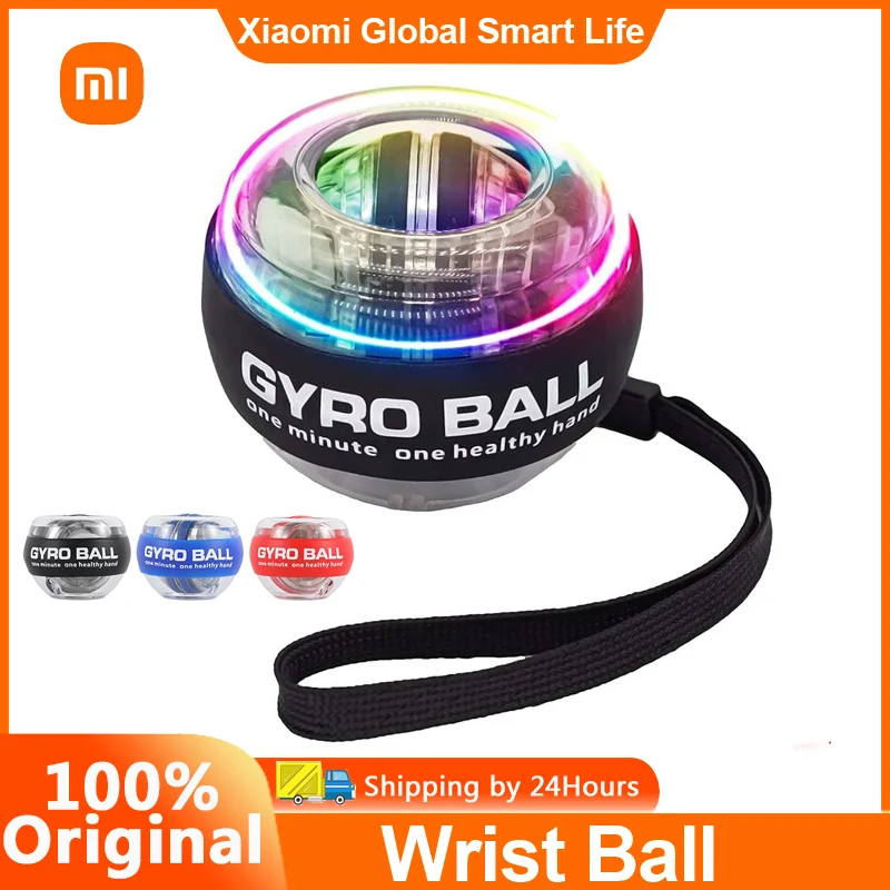 LED Wrist Power Trainer Ball Self-starting Gyro ball Powerball Arm