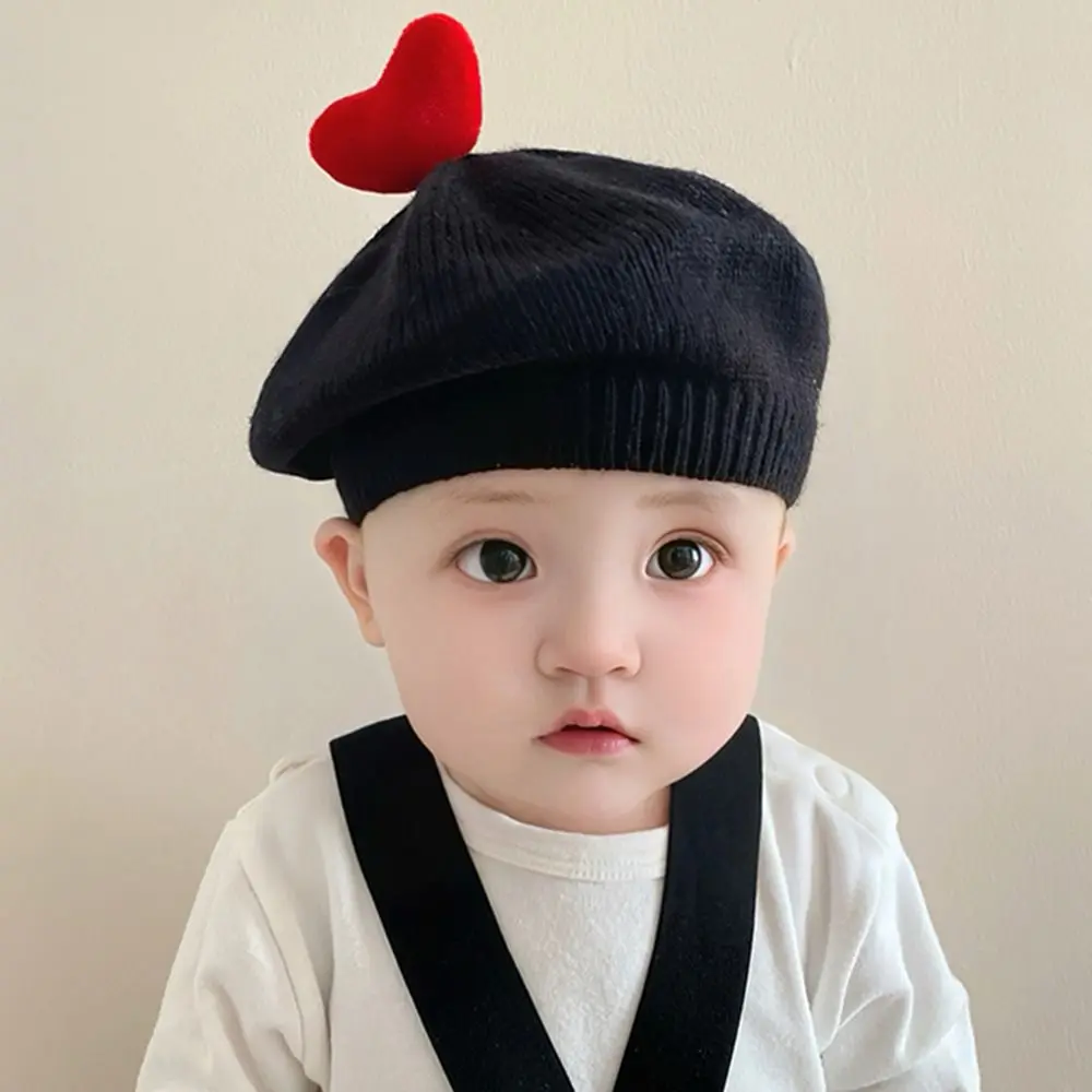 Вязаный чепчик детский берет модная мягкая осенне-зимняя детская шапка теплая