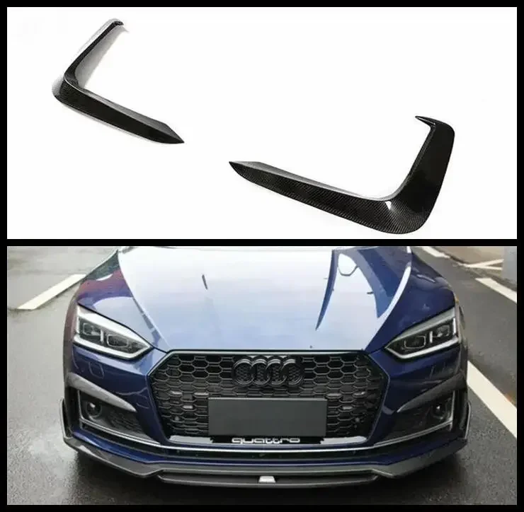 Передний бампер из настоящего углеродного волокна решетка разветвители фартуки