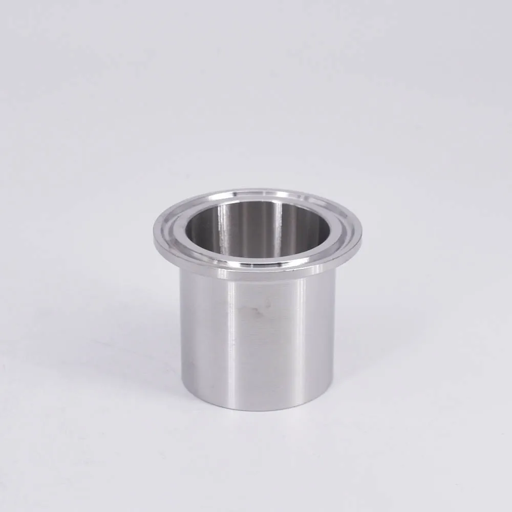 

3A 28.6/40mm Height 19/25/32/38/45/51/63/76/89/102/108mm Pipe OD Butt Weld 1.5"-4" Tri Clamp Ferrule SUS304 Sanitary Homebrew