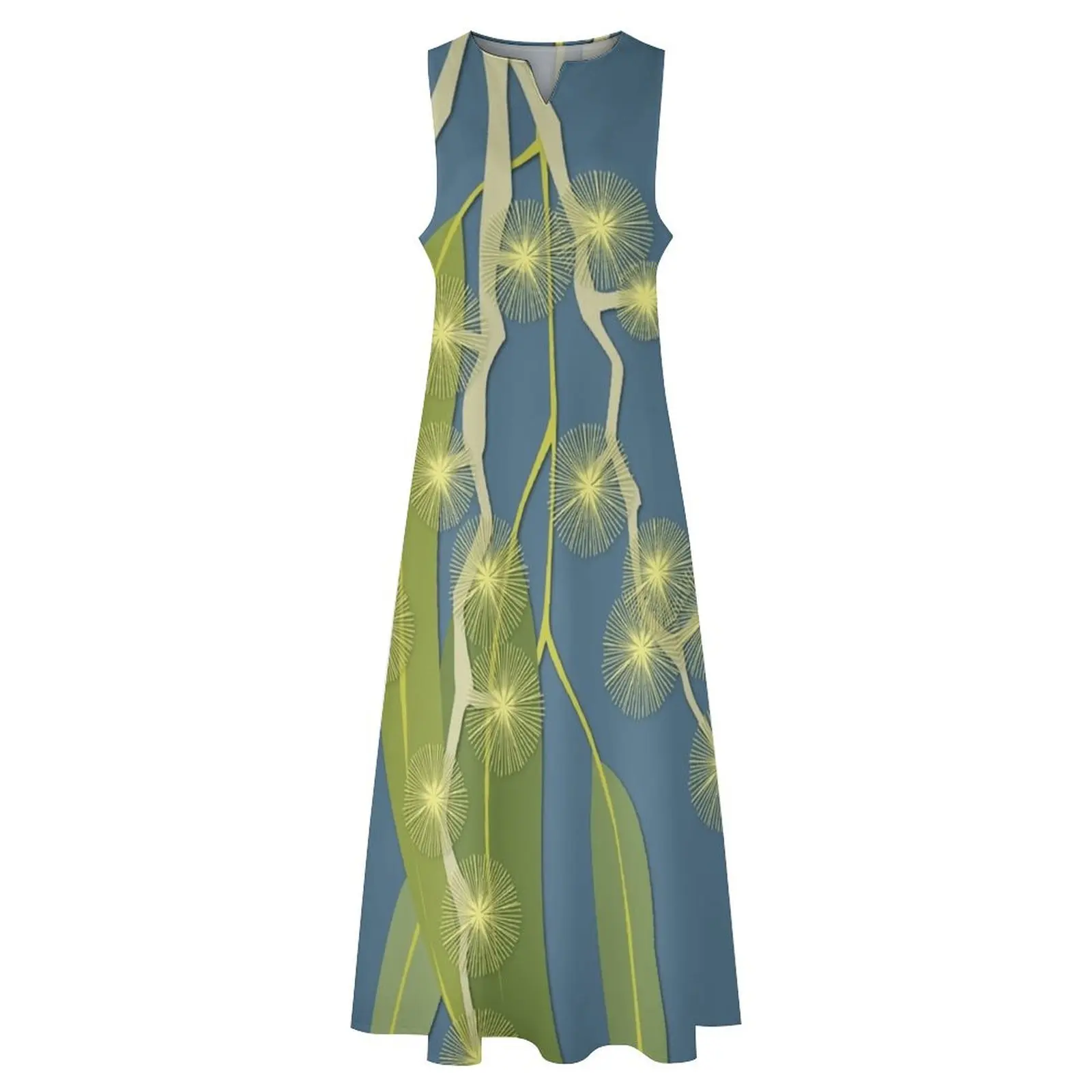 Женское вечернее платье из полиэстера