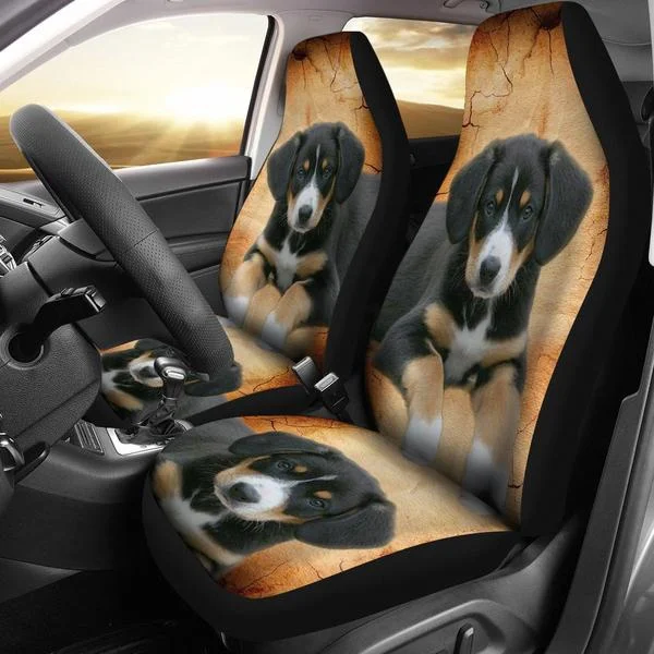 

Entlebucher Mountain Dog Print Car Seat Covers