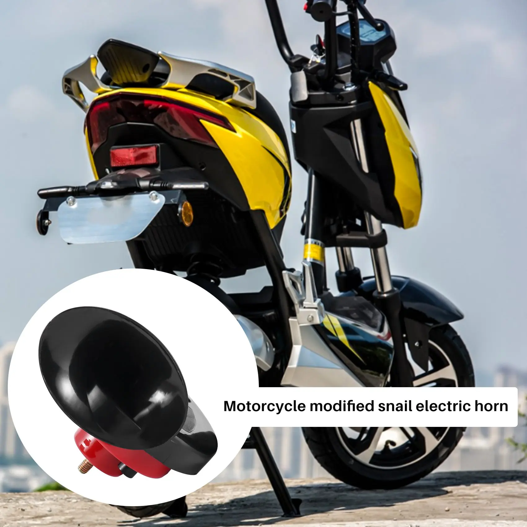 Универсальный автомобильный звуковой сигнал с громким давлением Klaxon 12 В