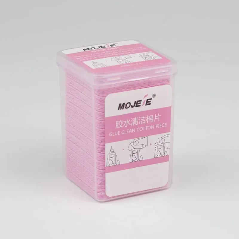 200 шт. салфетки для удаления клея с ресниц