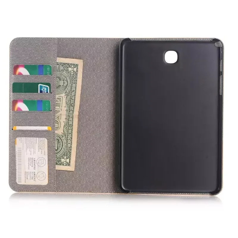 Магнитный умный чехол из искусственной кожи с картой мира для Samsung Galaxy Tab A 8 0 T350 T351