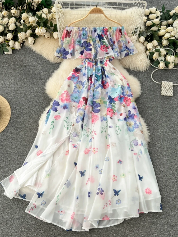 Женское богемное платье Woherb