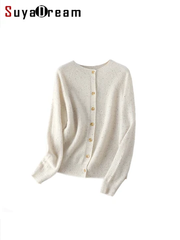 SuyaDream мериносовая шерсть кардиган, небесно-голубой, розовый