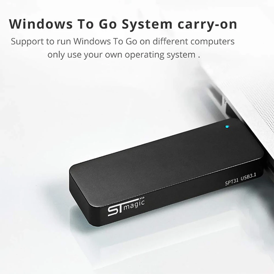Metal USB Flash Drive SSD 512GB USB3.1 Pendrive 1TB External Solid State 128GB 256GB Memory Stick for PC laptop Computer | Компьютеры и