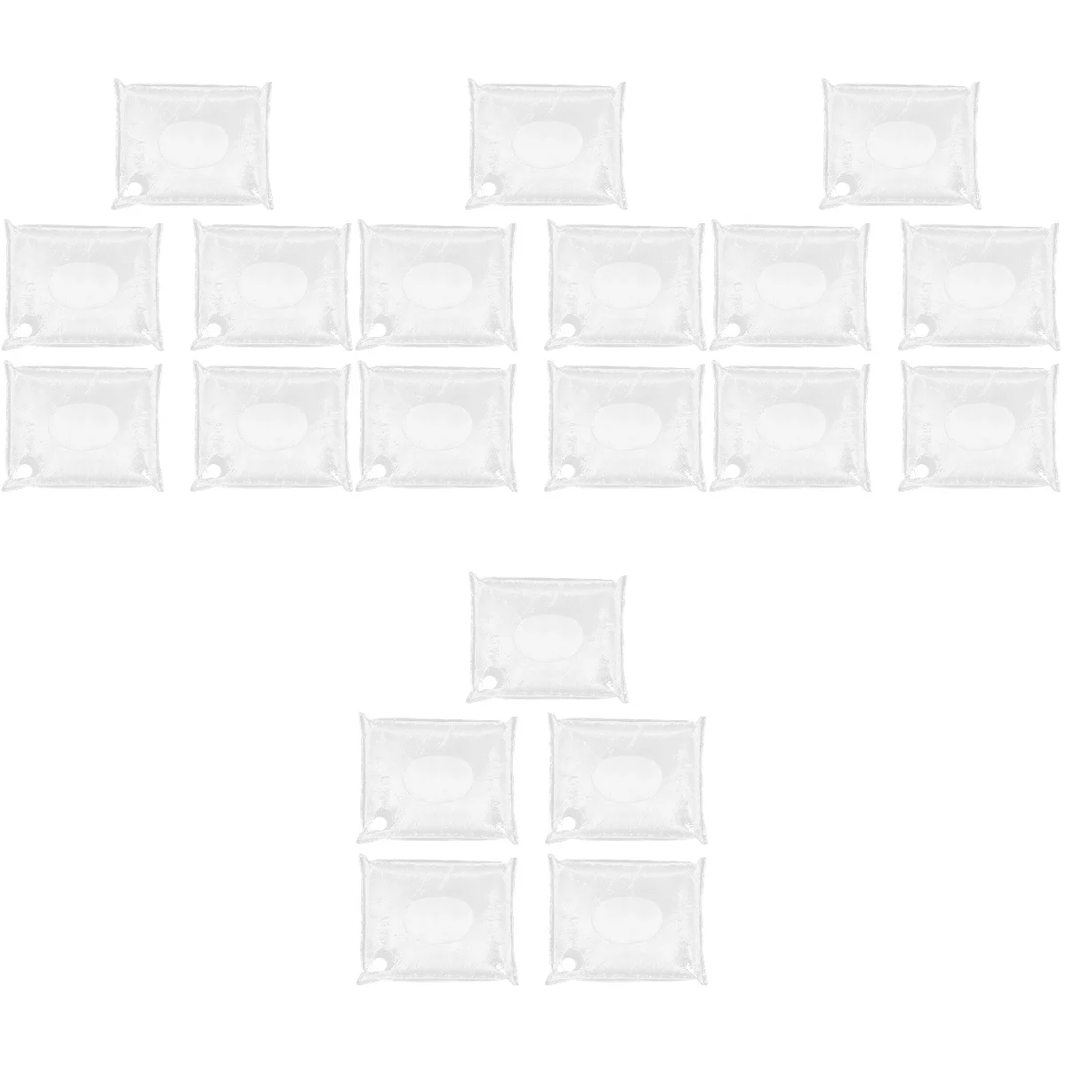 

20 Pcs Outdoor Water Container Camping Water Carrier Emergency Water Bag